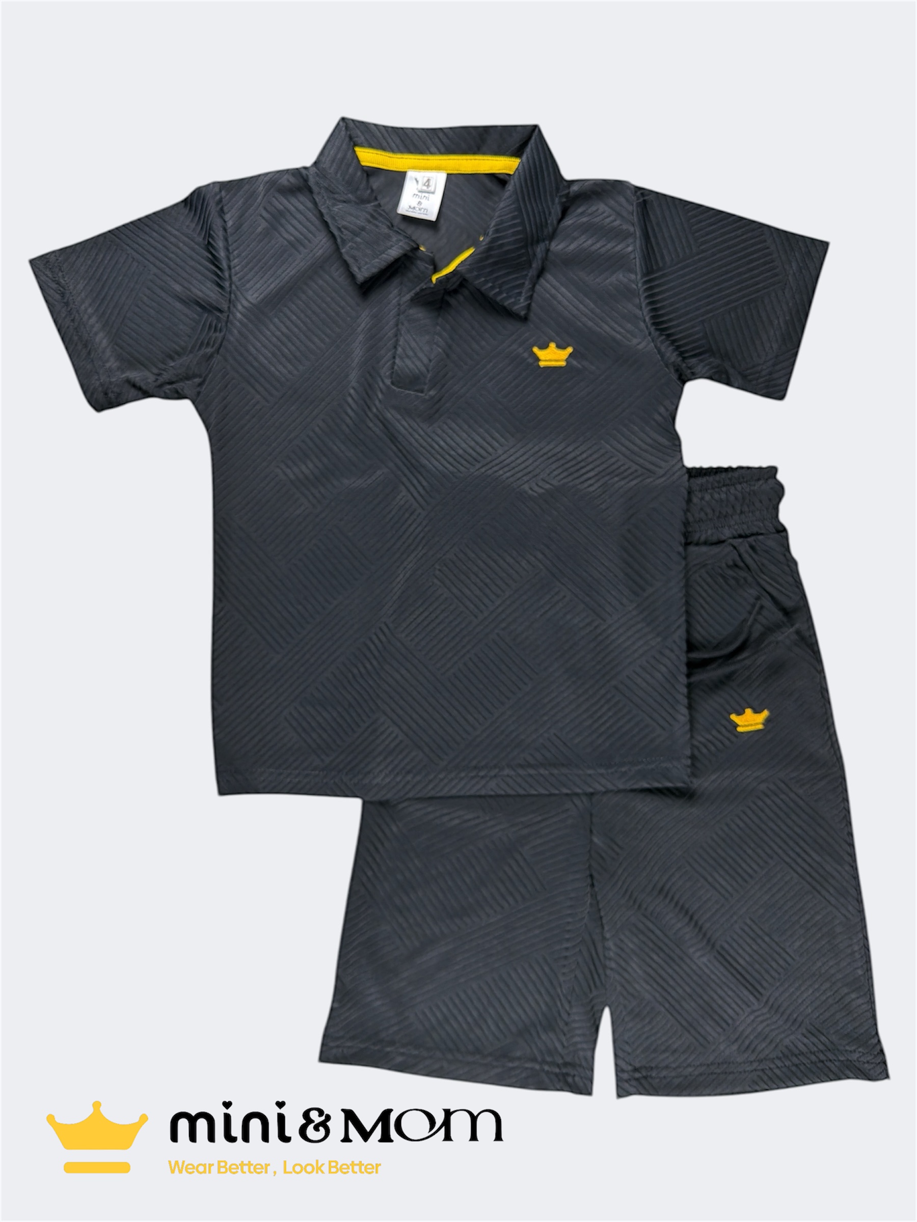 Mini & Mom Kids Tracksuit (1–5 Years) – Soft China Imported Fabric Comfortable Outfit