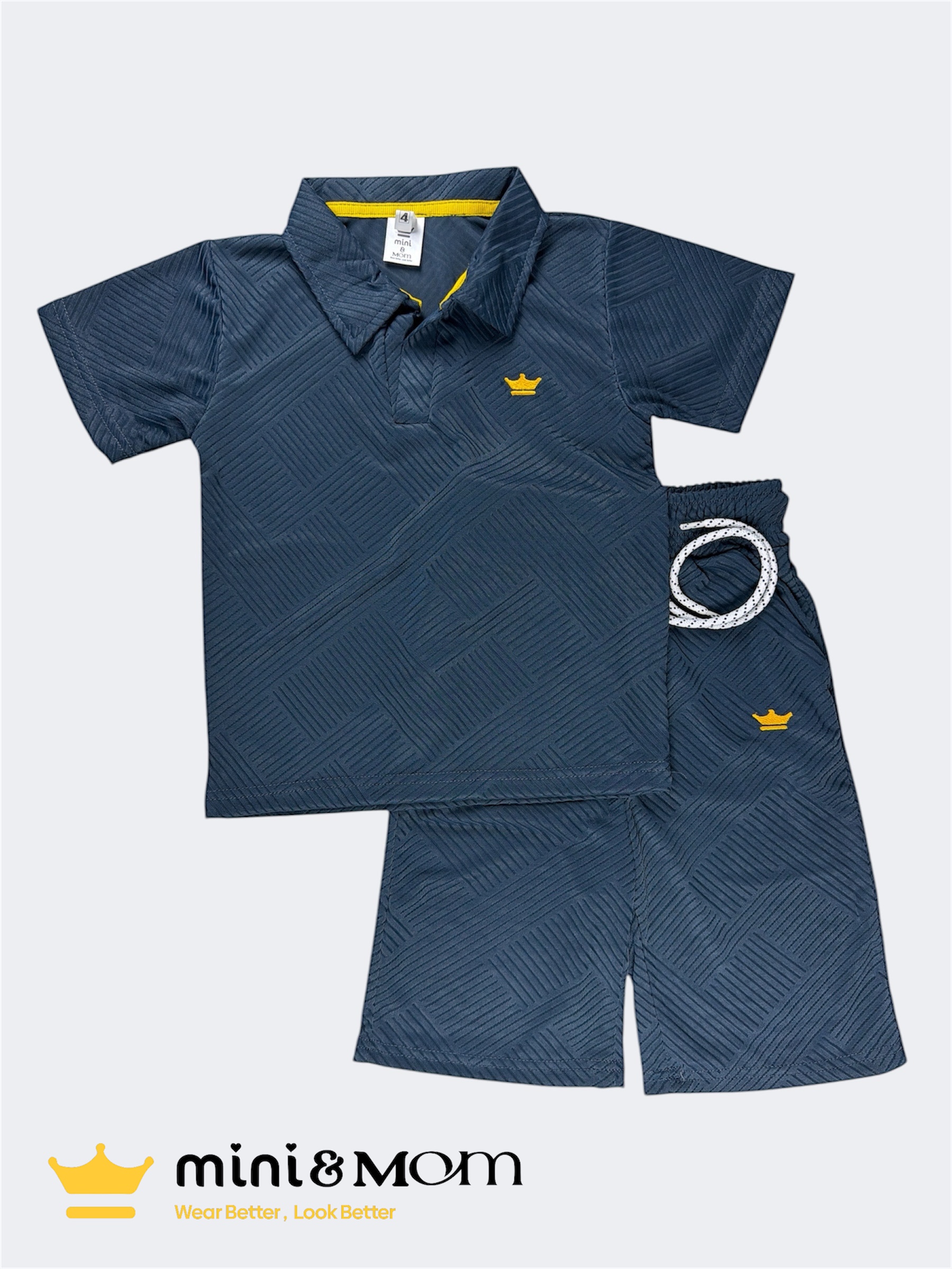 Mini & Mom Kids Tracksuit (1–5 Years) – Soft China Imported Fabric Comfortable Outfit - Image 2
